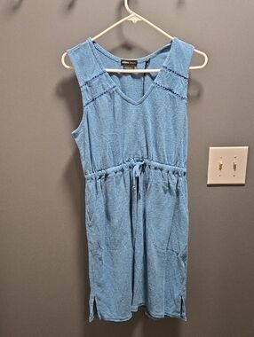 Prana Blue Sleeveless Dress